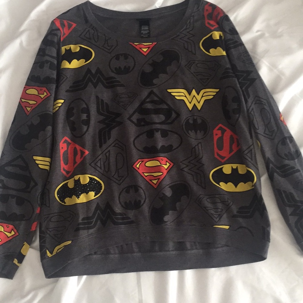 DC comics long sleeve shirt